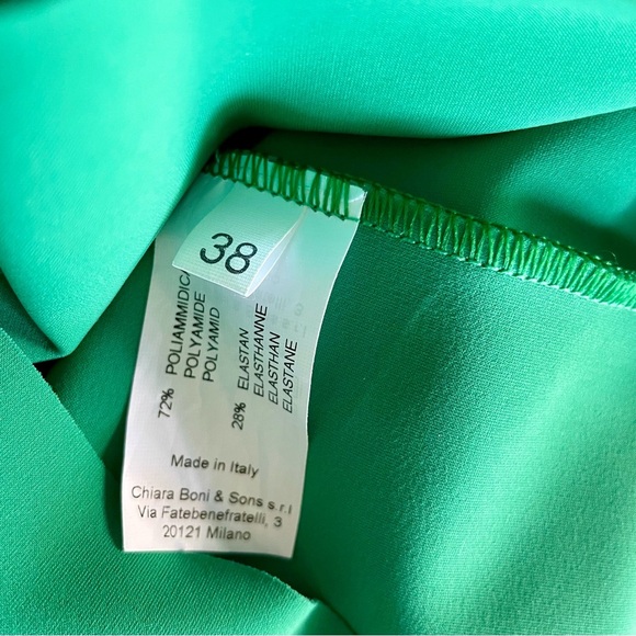 Chiara Boni La Petite Robe Cristal Ruched Sweetheart Mini Dress EU 38 size 2 - Picture 15 of 16